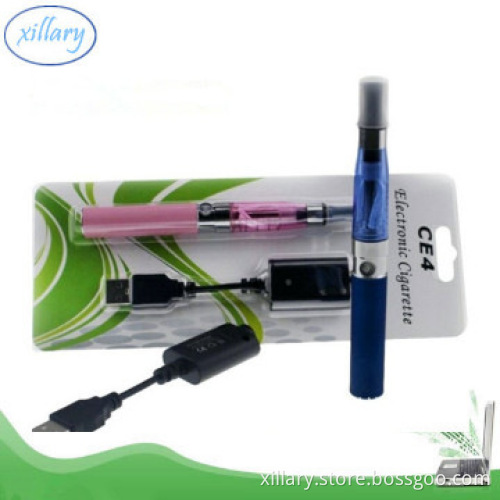 China custom electronic cigarette 1100mah ego t ce4 blister